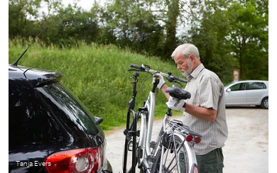 Parkplatze und Parkhäuser am MöhentalRadweg