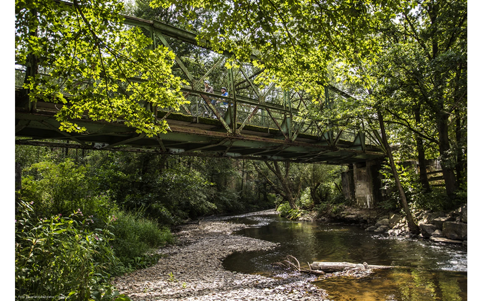 Brücke am MöhnetalRadweg