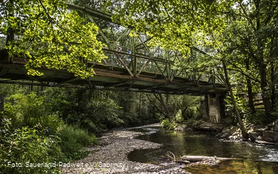 Brücke am MöhnetalRadweg