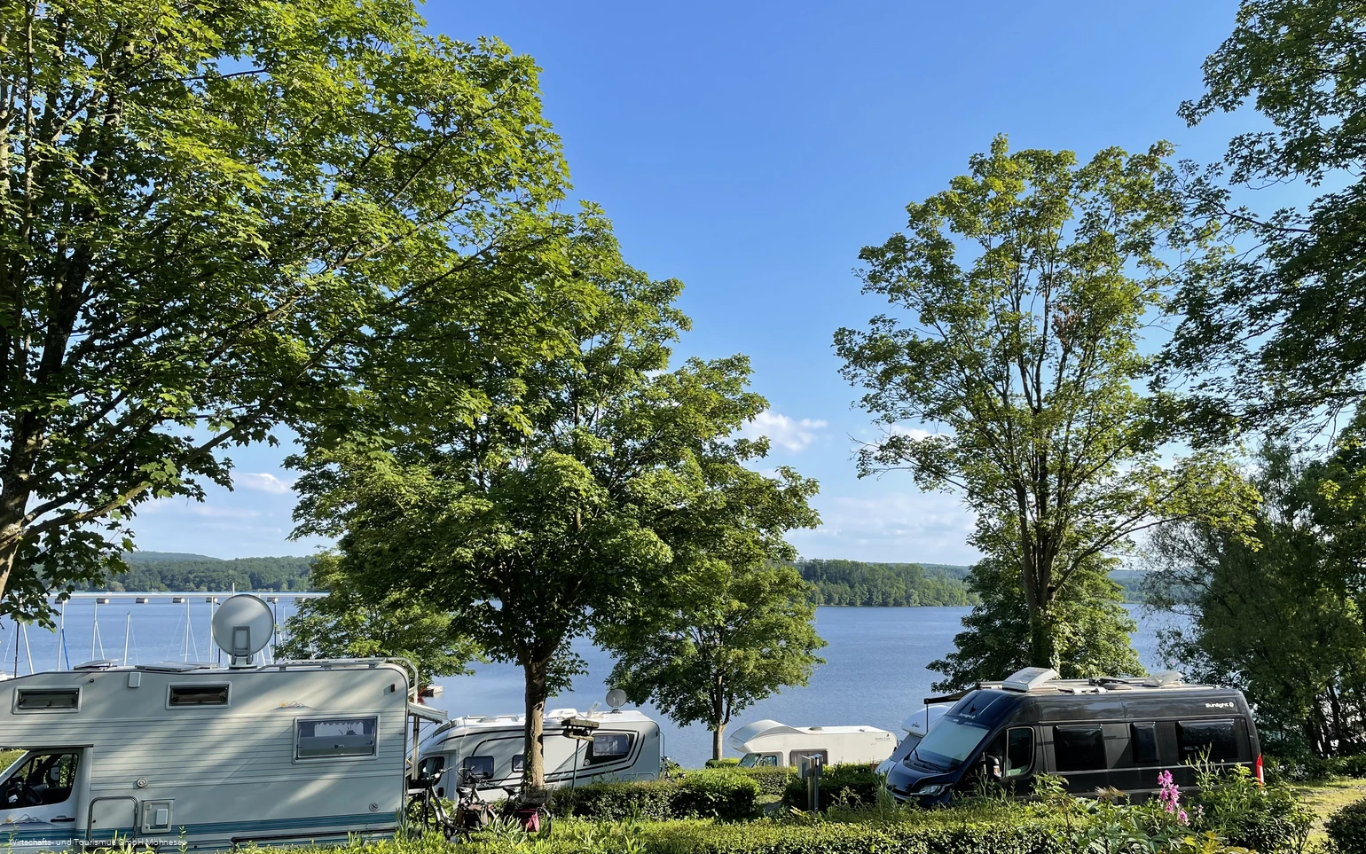 Wohnmobilstellplatz Delecke Nordufer Möhnesee 3